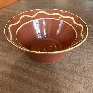 Dorthy Long Redware Pottery Bowl